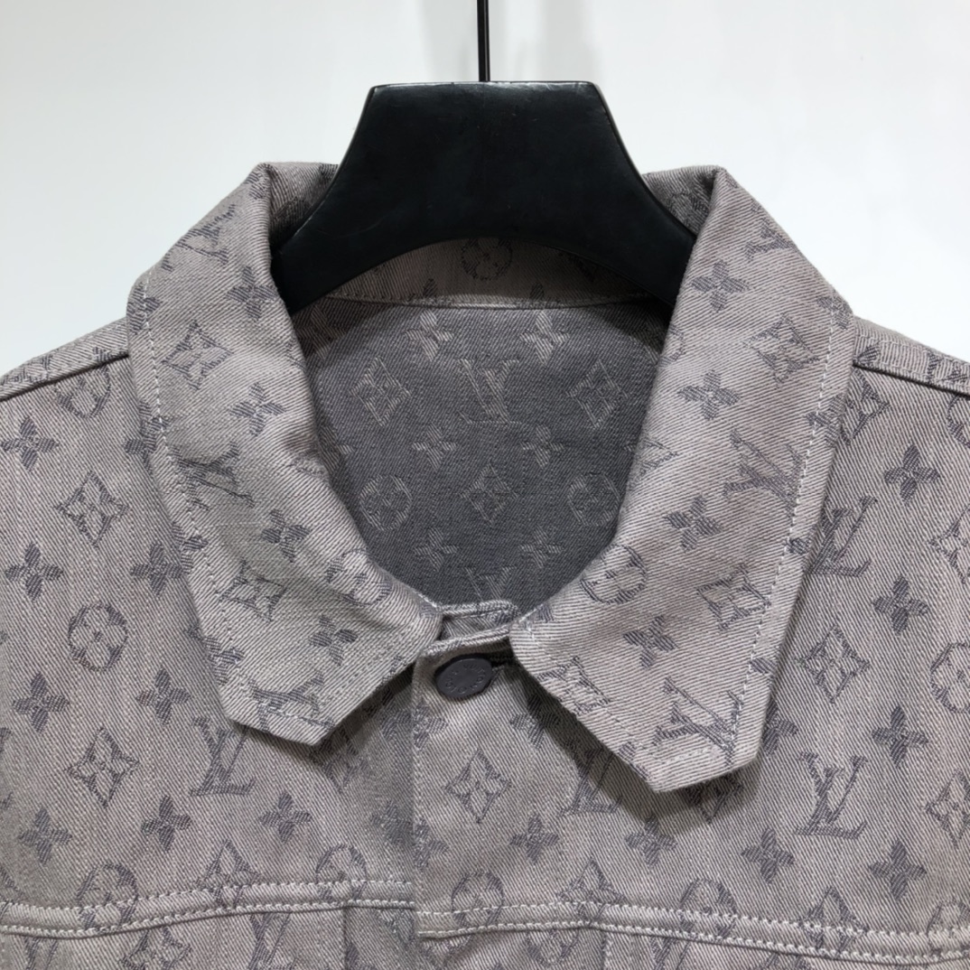 Louis Vuitton Jacket Monogram DNA Denim