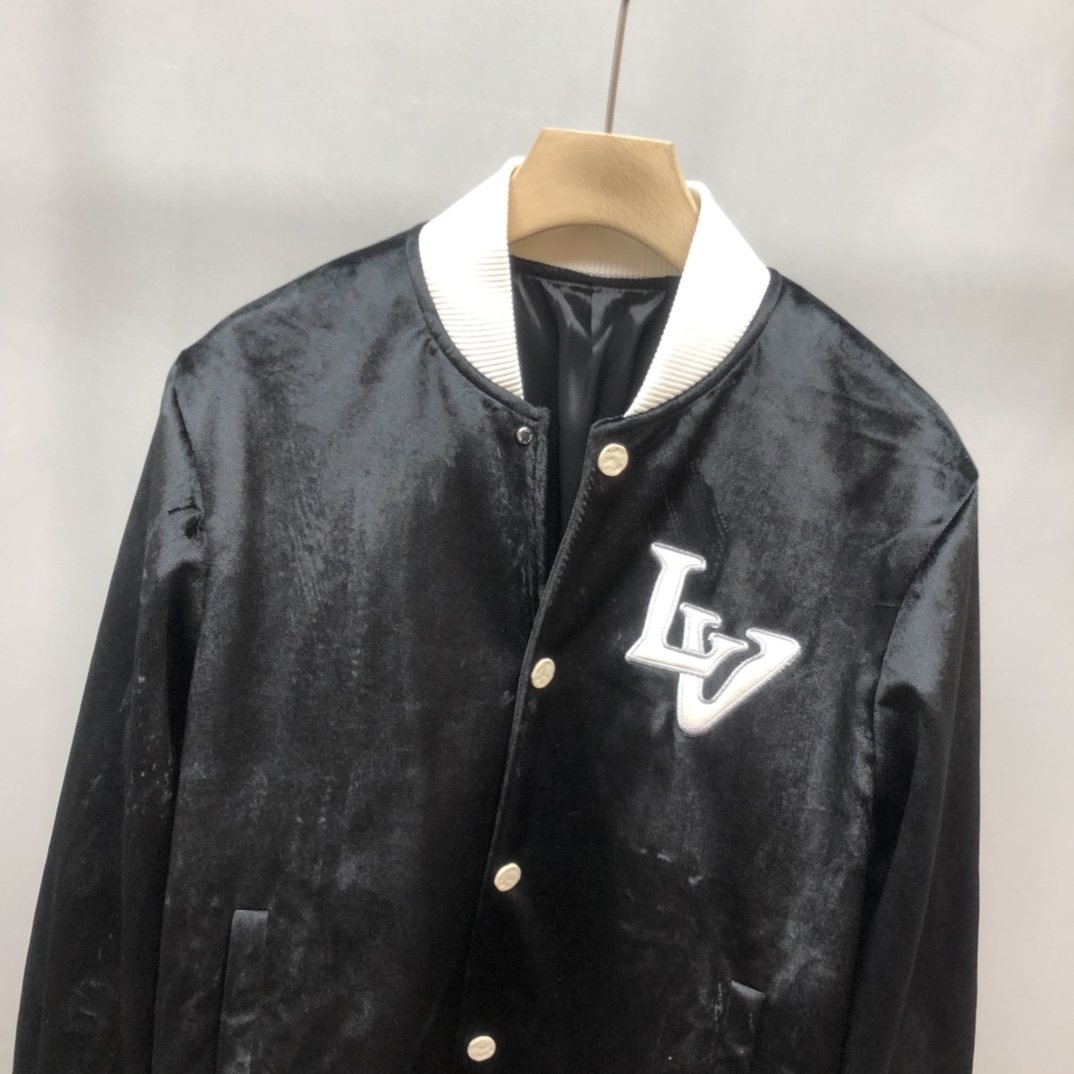 Louis Vuitton Jacket Leather Basketball in Black