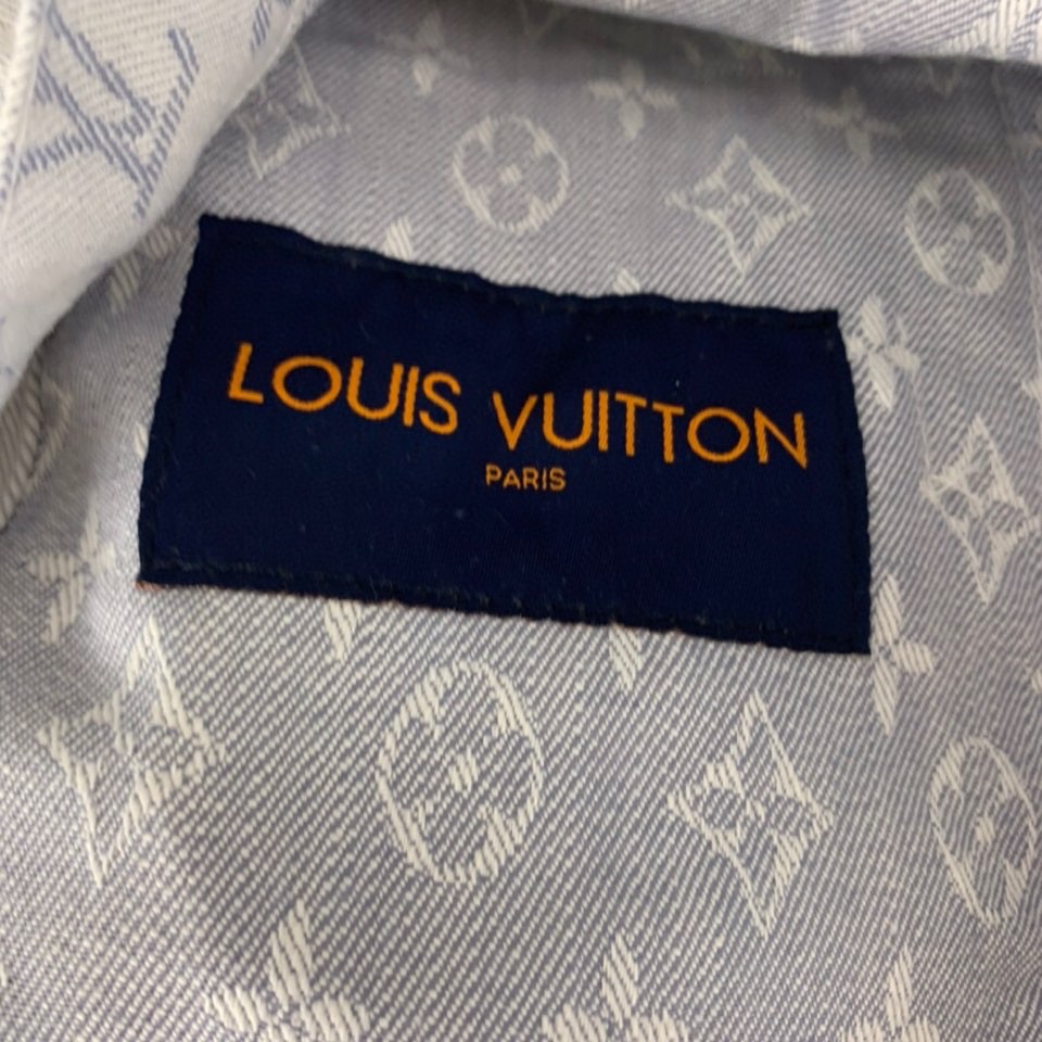 Louis Vuitton Jacket Jean Coat in White