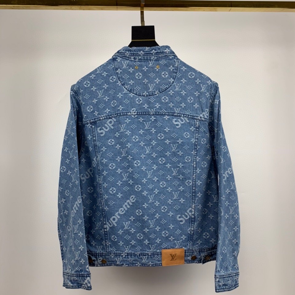 Louis Vuitton Jacket Jean Coat in Blue