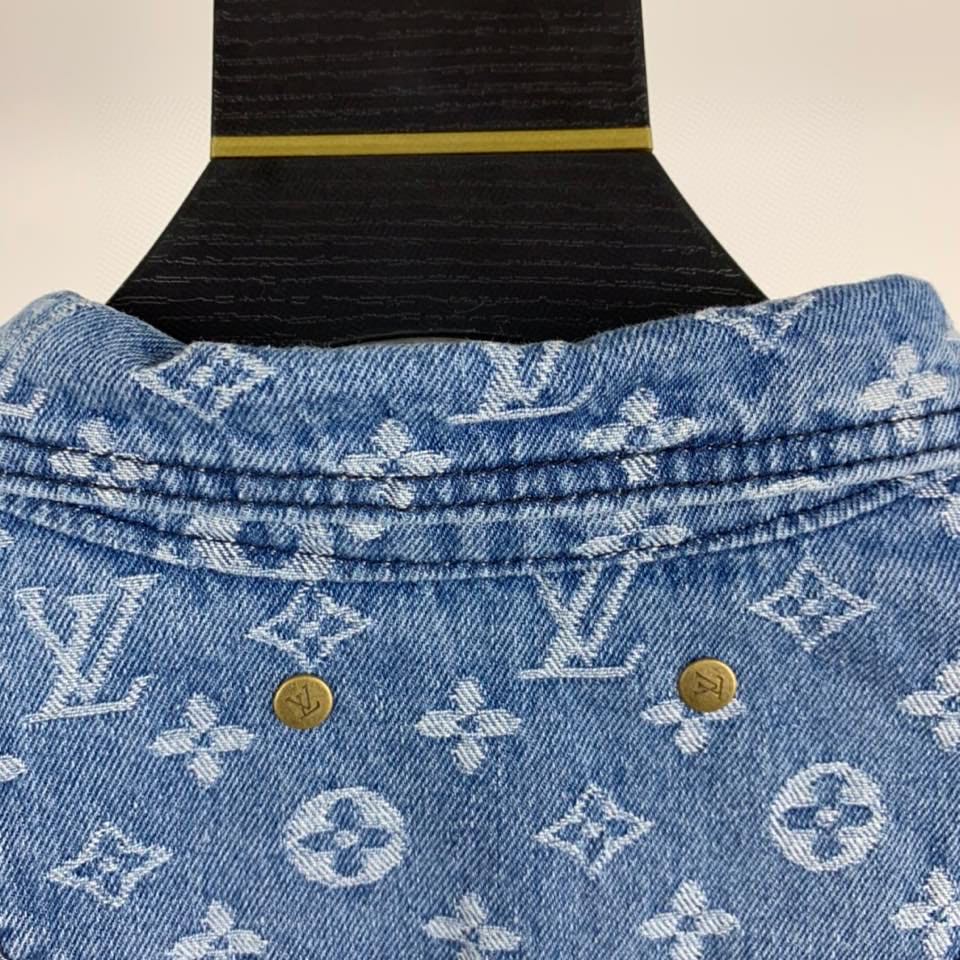 Louis Vuitton Jacket Jean Coat in Blue