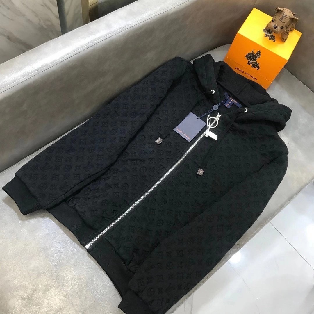 Louis Vuitton Hoodie Full Monogram Jacquard