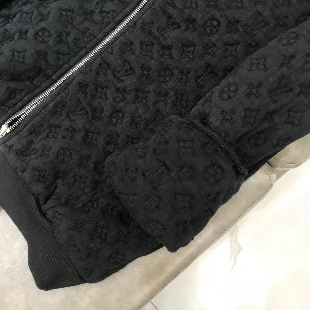 Louis Vuitton Hoodie Full Monogram Jacquard