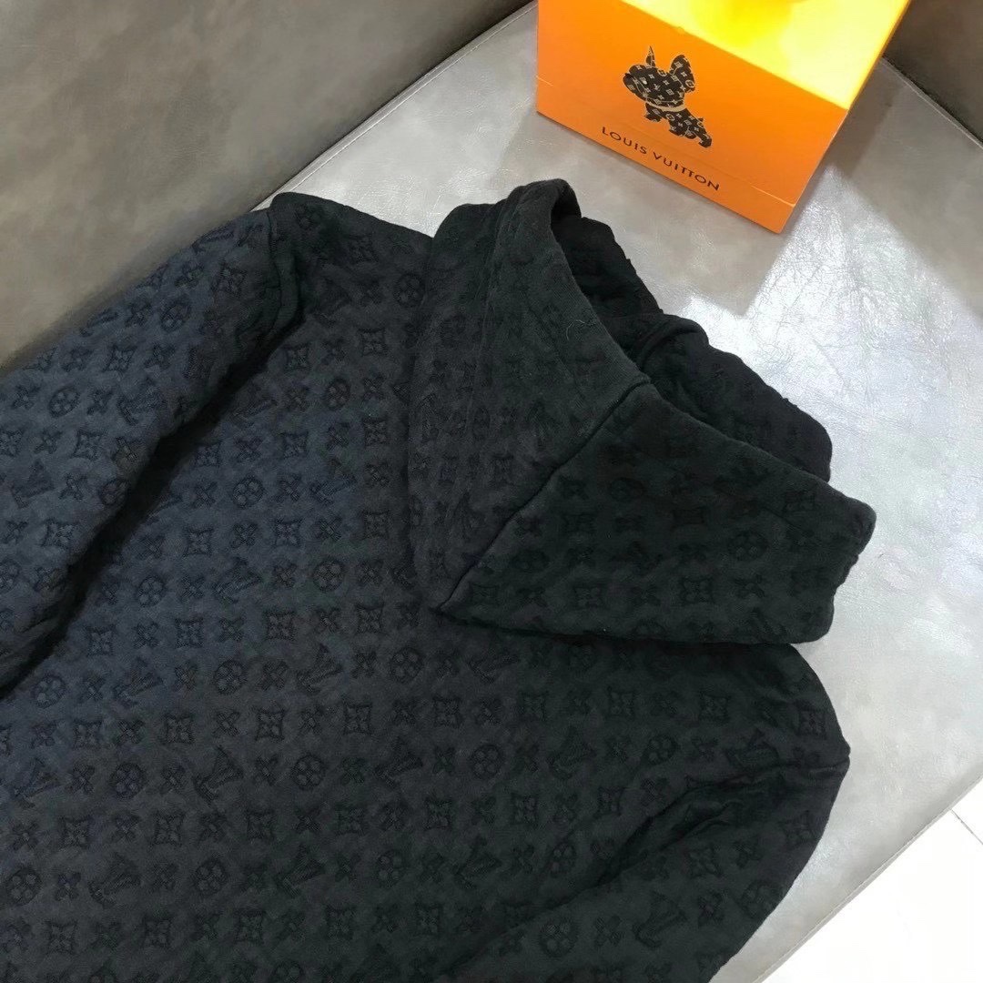 Louis Vuitton Hoodie Full Monogram Jacquard