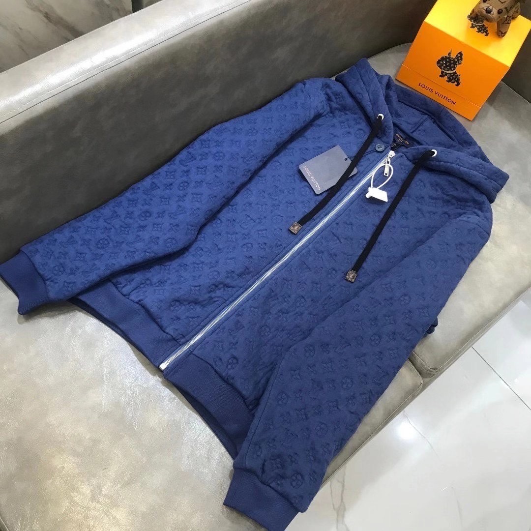 Louis Vuitton Hoodie Full Monogram Jacquard