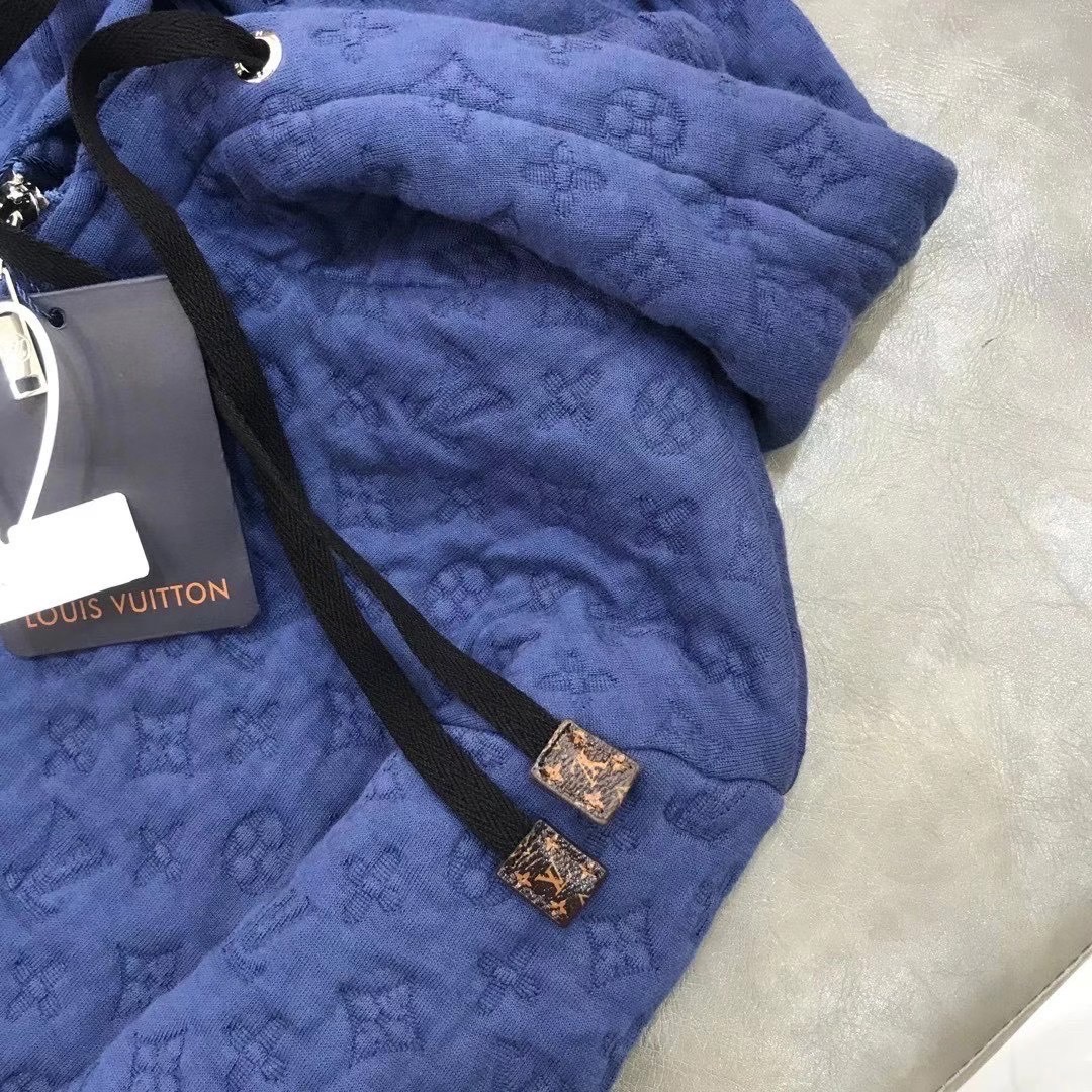 Louis Vuitton Hoodie Full Monogram Jacquard