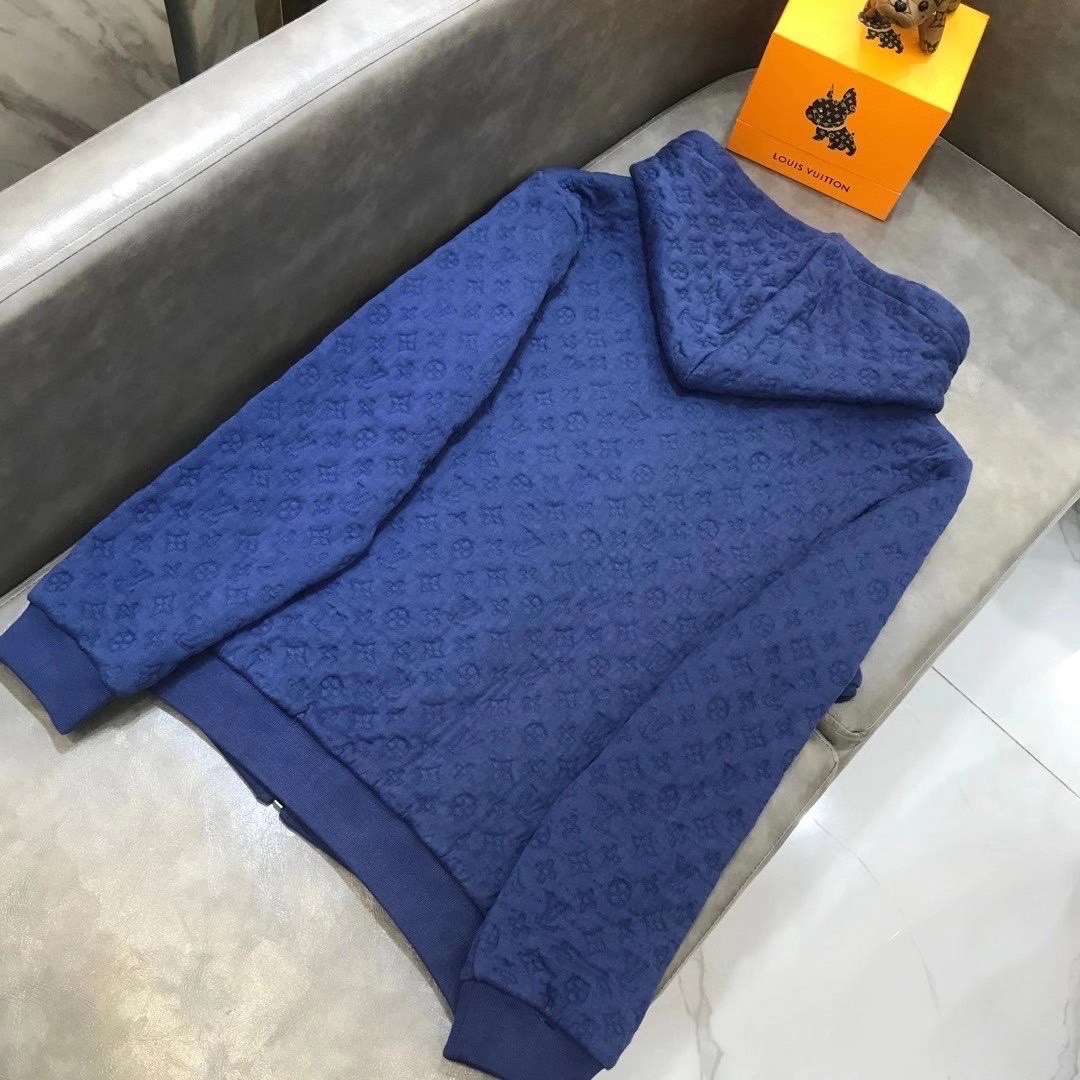 Louis Vuitton Hoodie Full Monogram Jacquard