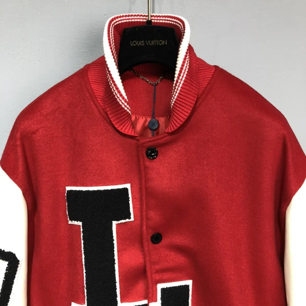 Louis Vuitton fashion varsity jacket