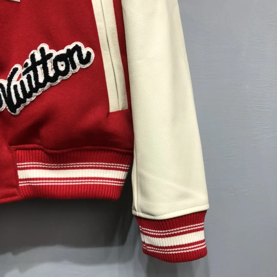 Louis Vuitton fashion varsity jacket