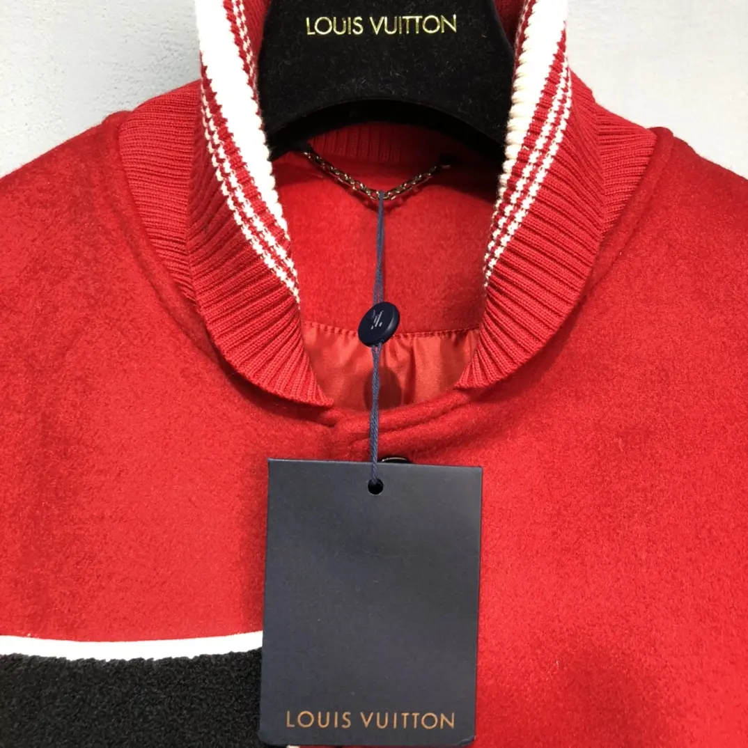 Louis Vuitton fashion varsity jacket