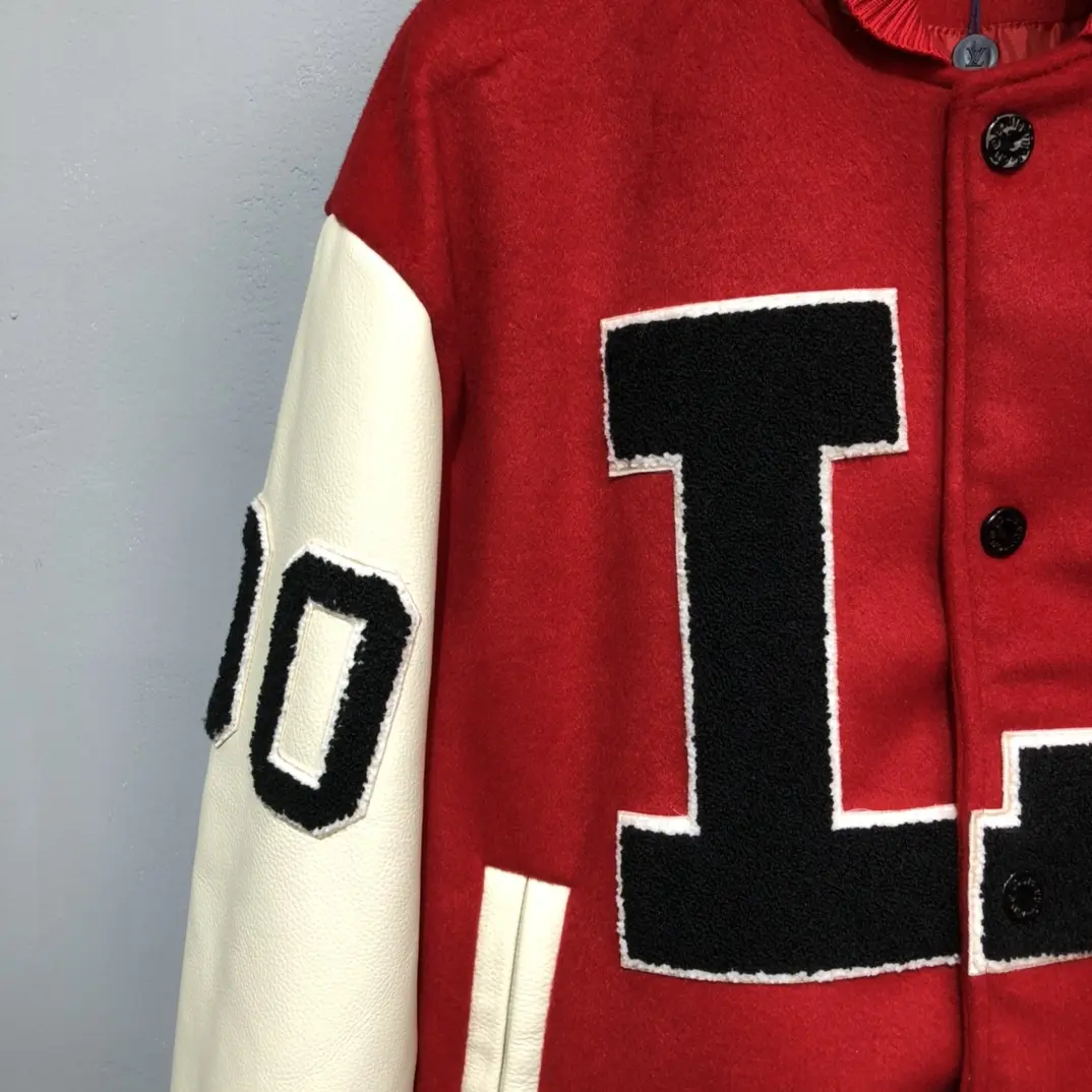 Louis Vuitton fashion varsity jacket