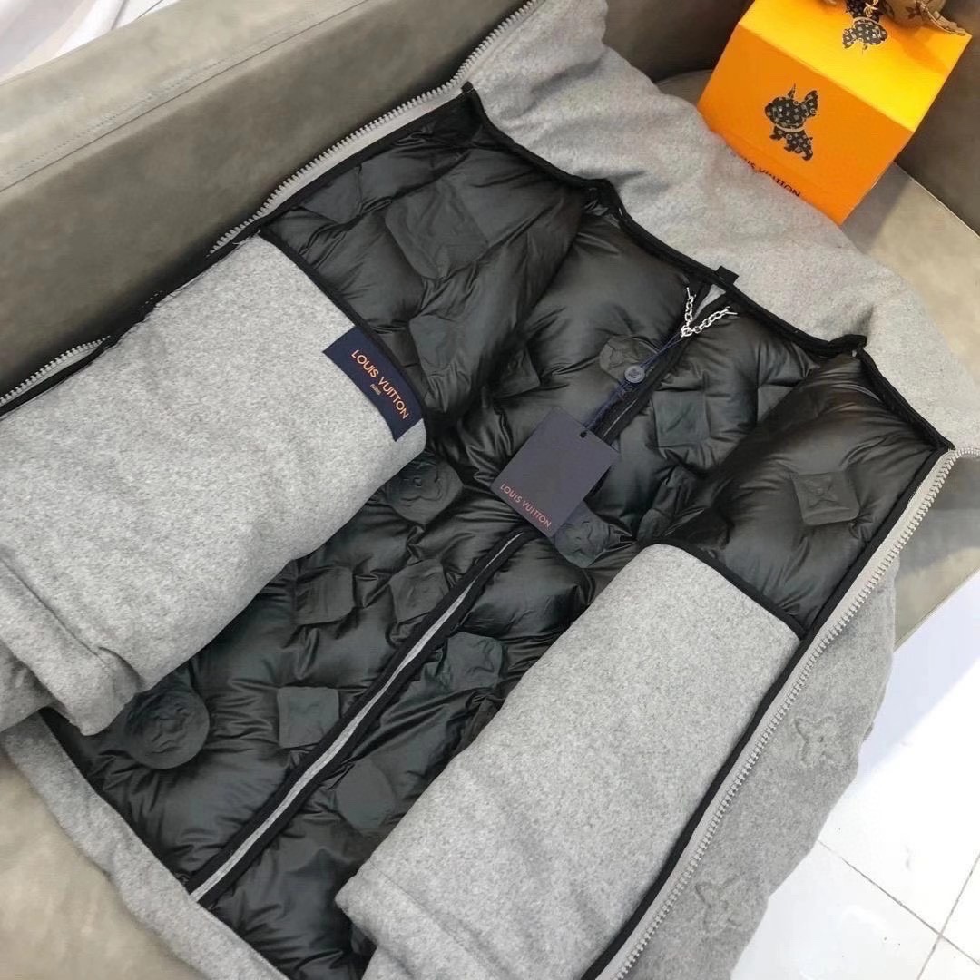 Louis Vuitton Down Jacket Reversible Puffer