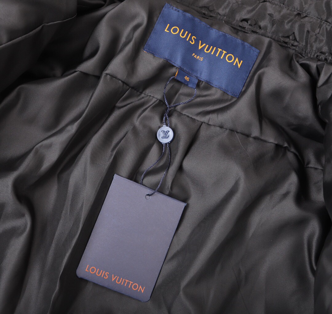 Louis Vuitton Down Jacket Reversible Puffer