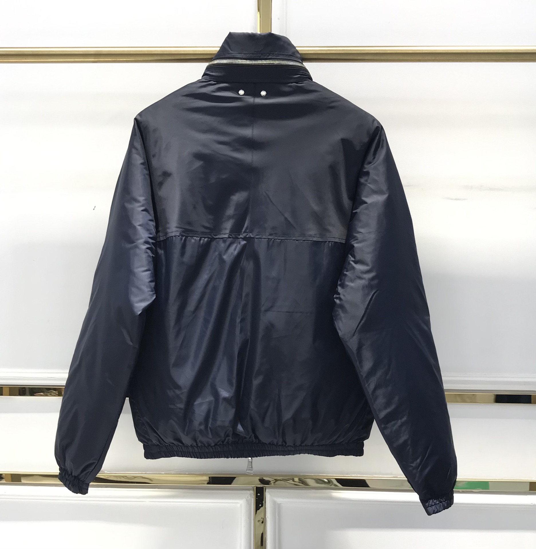 Louis Vuitton Down Jacket Puffer Cotton in Black