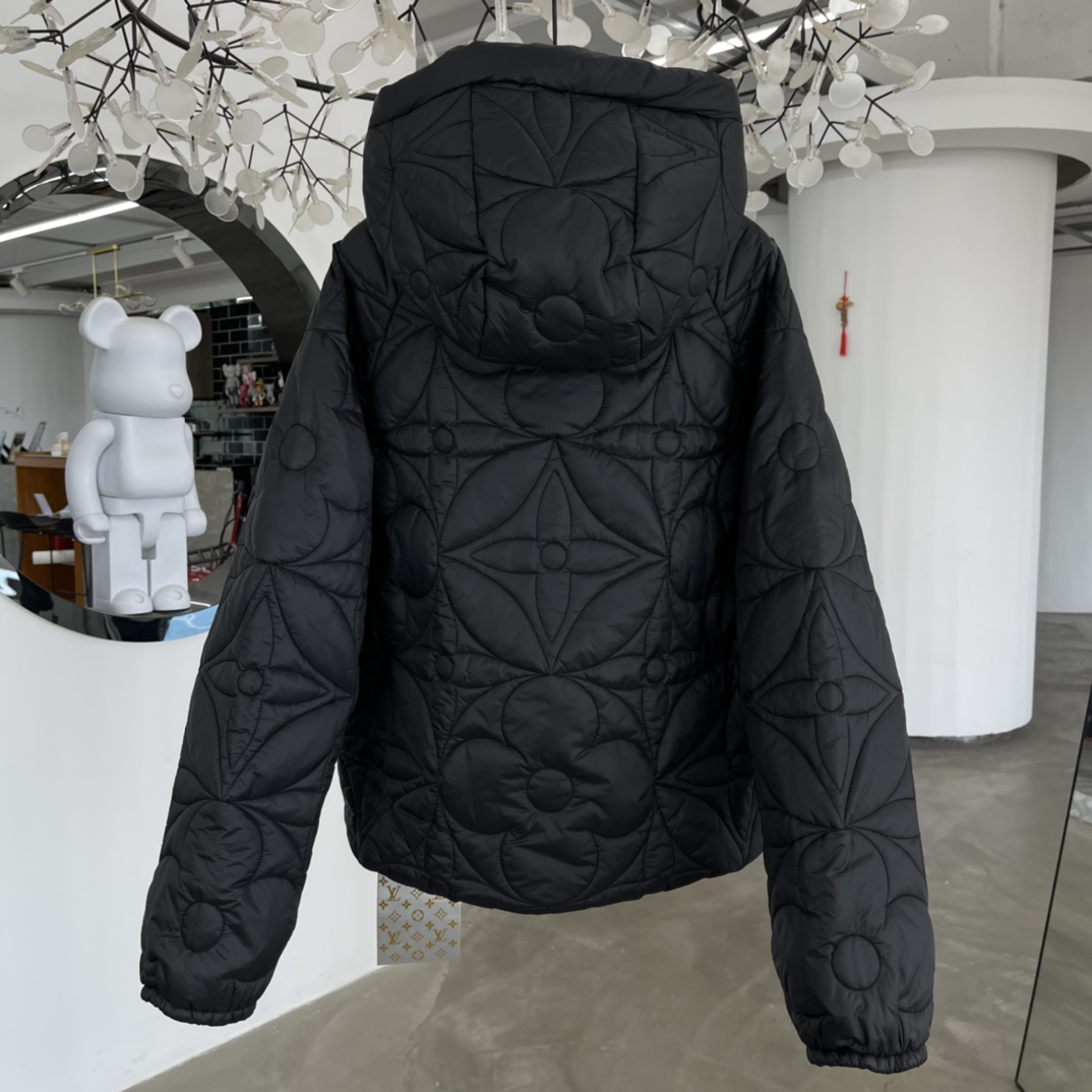 Louis Vuitton Down Jacket  Reversible Flower embos