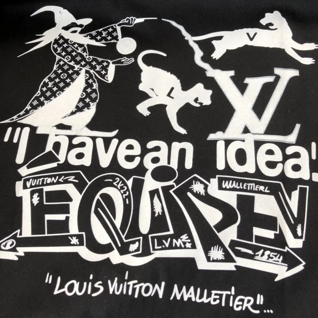 LOUIS VUITTON 2022 printing T-shirt