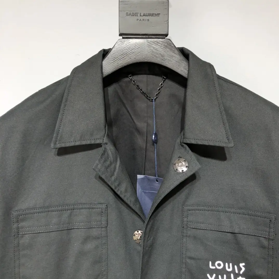 LOUIS VUITTON 2022 plane embroidery jacket