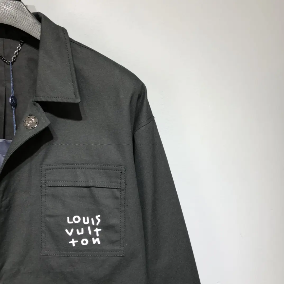 LOUIS VUITTON 2022 plane embroidery jacket