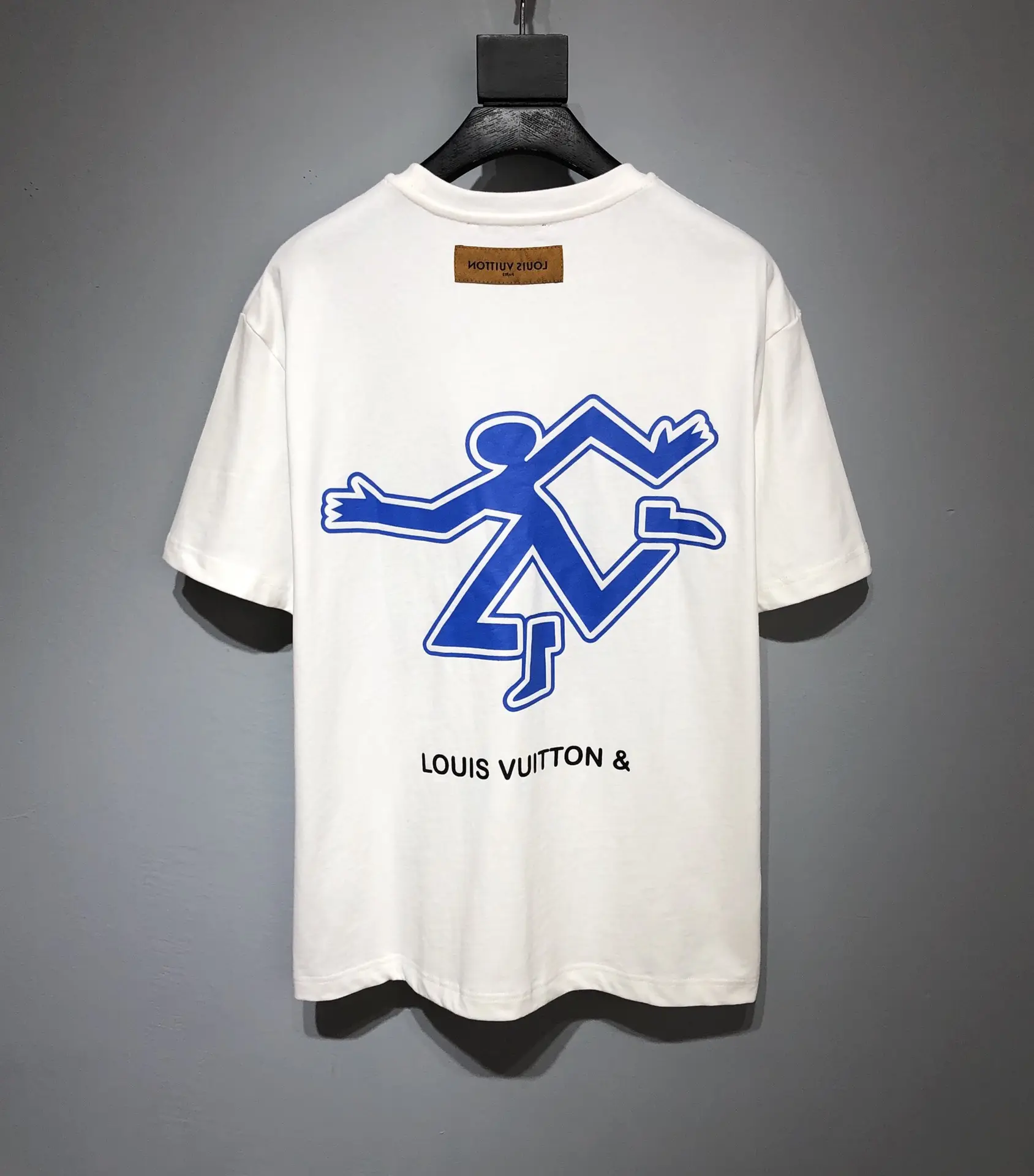 LOUIS VUITTON 2022 new sport running printing T-shirt