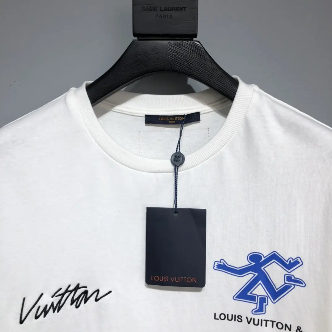 LOUIS VUITTON 2022 new sport running printing T-shirt