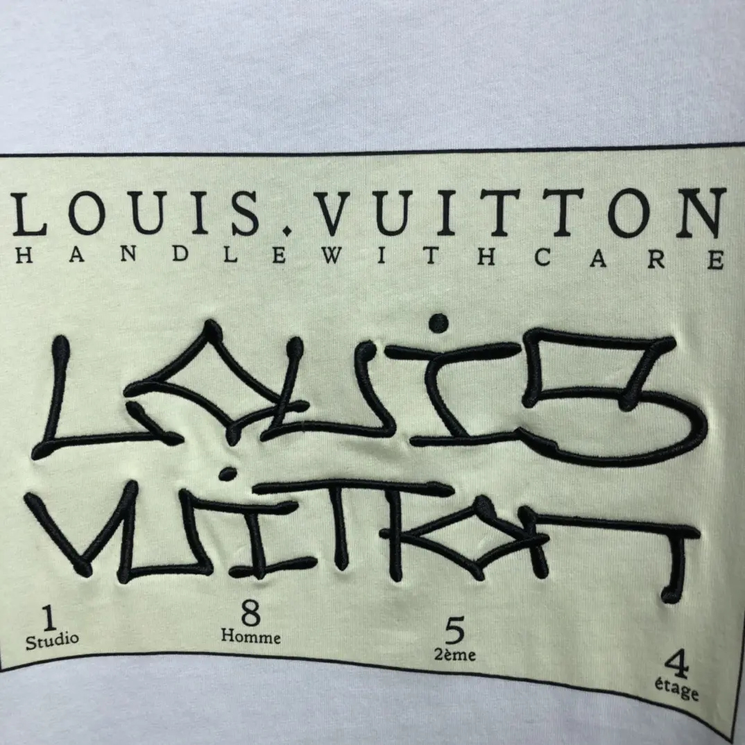 LOUIS VUITTON 2022 New embroid T-shirt