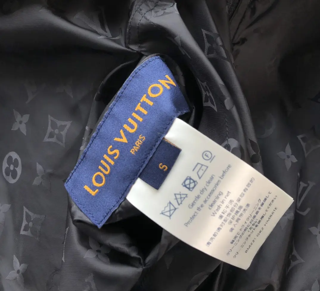 LOUIS VUITTON 2022 logo printing hooded jacket