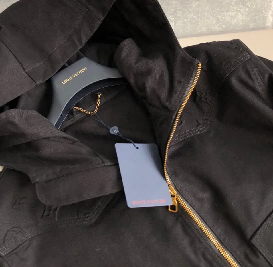 LOUIS VUITTON 2022 hooded Denim jacket