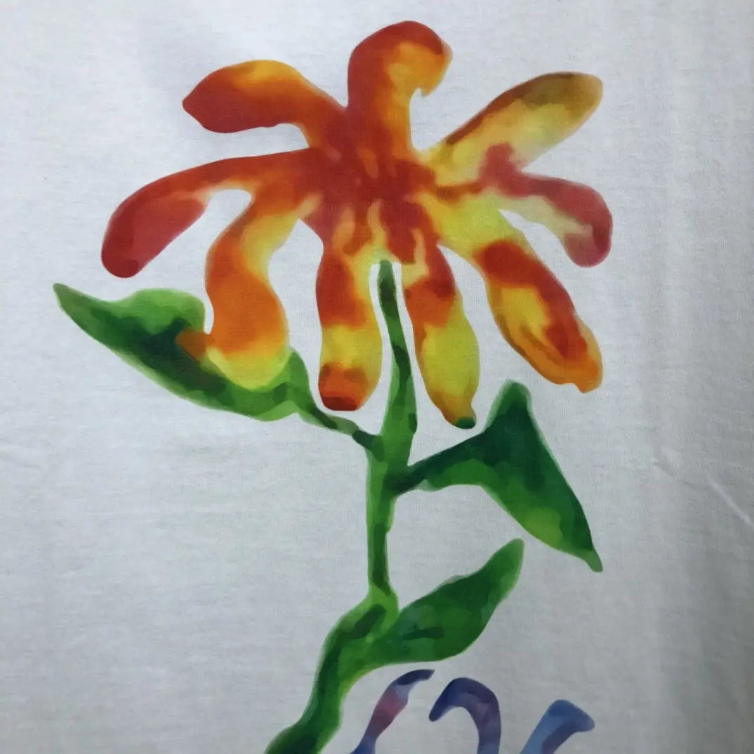 Louis Vuitton 2022 Flower Printing T-shirt