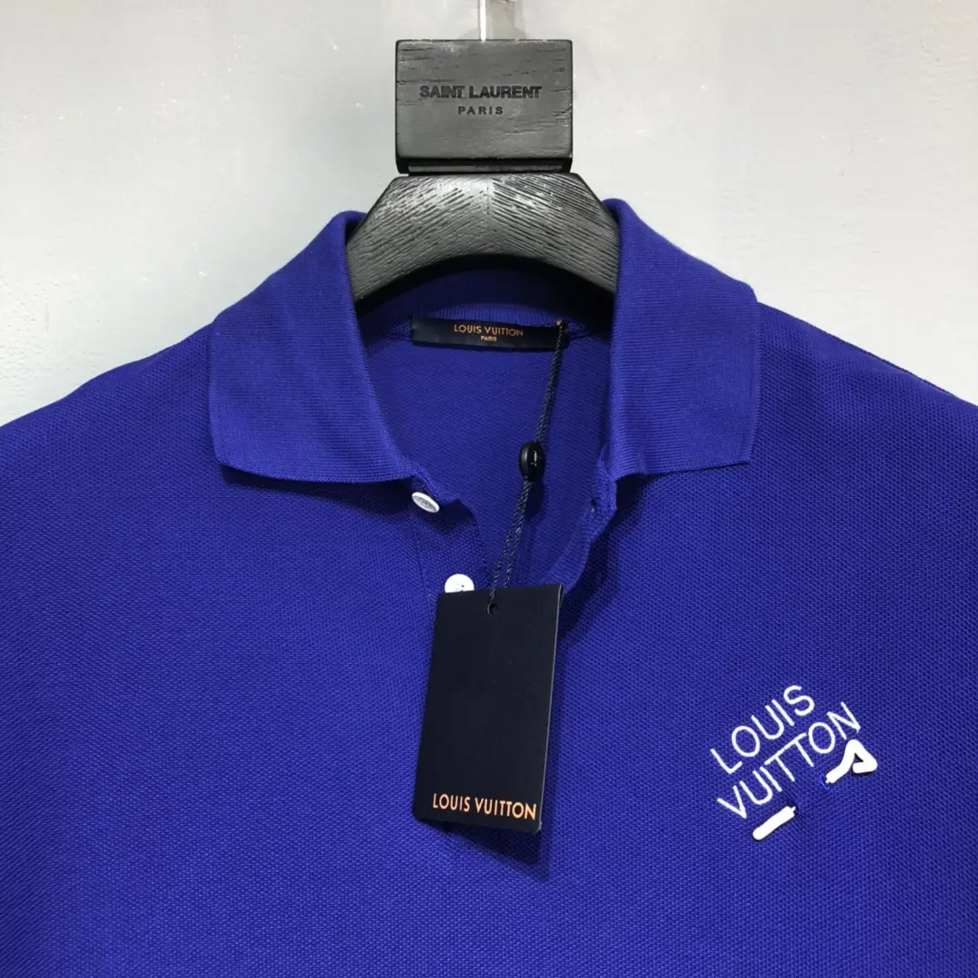 LOUIS VUITTON 2022 Embroidered polo shirt