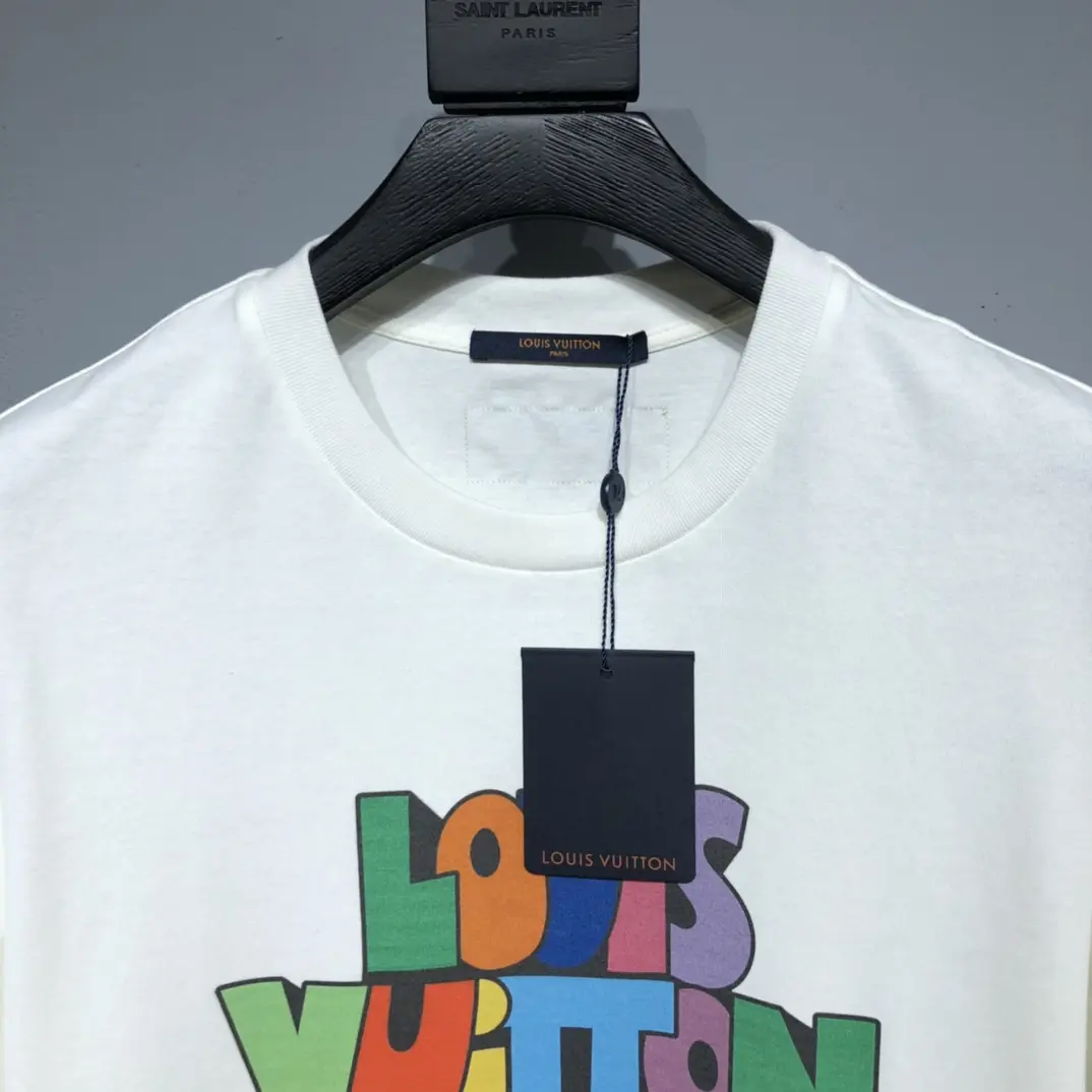 Louis Vuitton 2022 colorful letter printing T-shirt