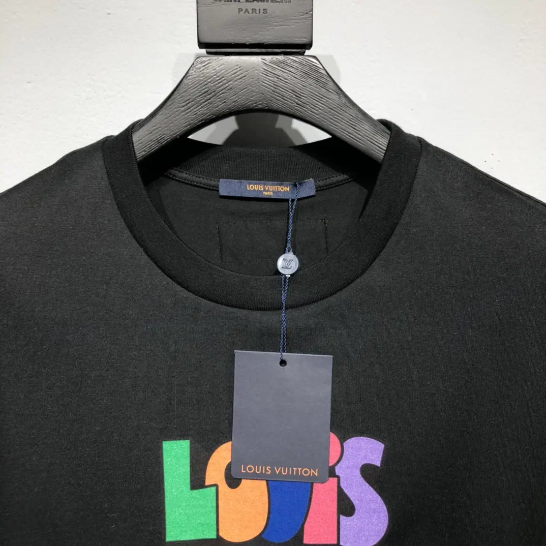 Louis Vuitton 2022 colorful letter printing T-shirt