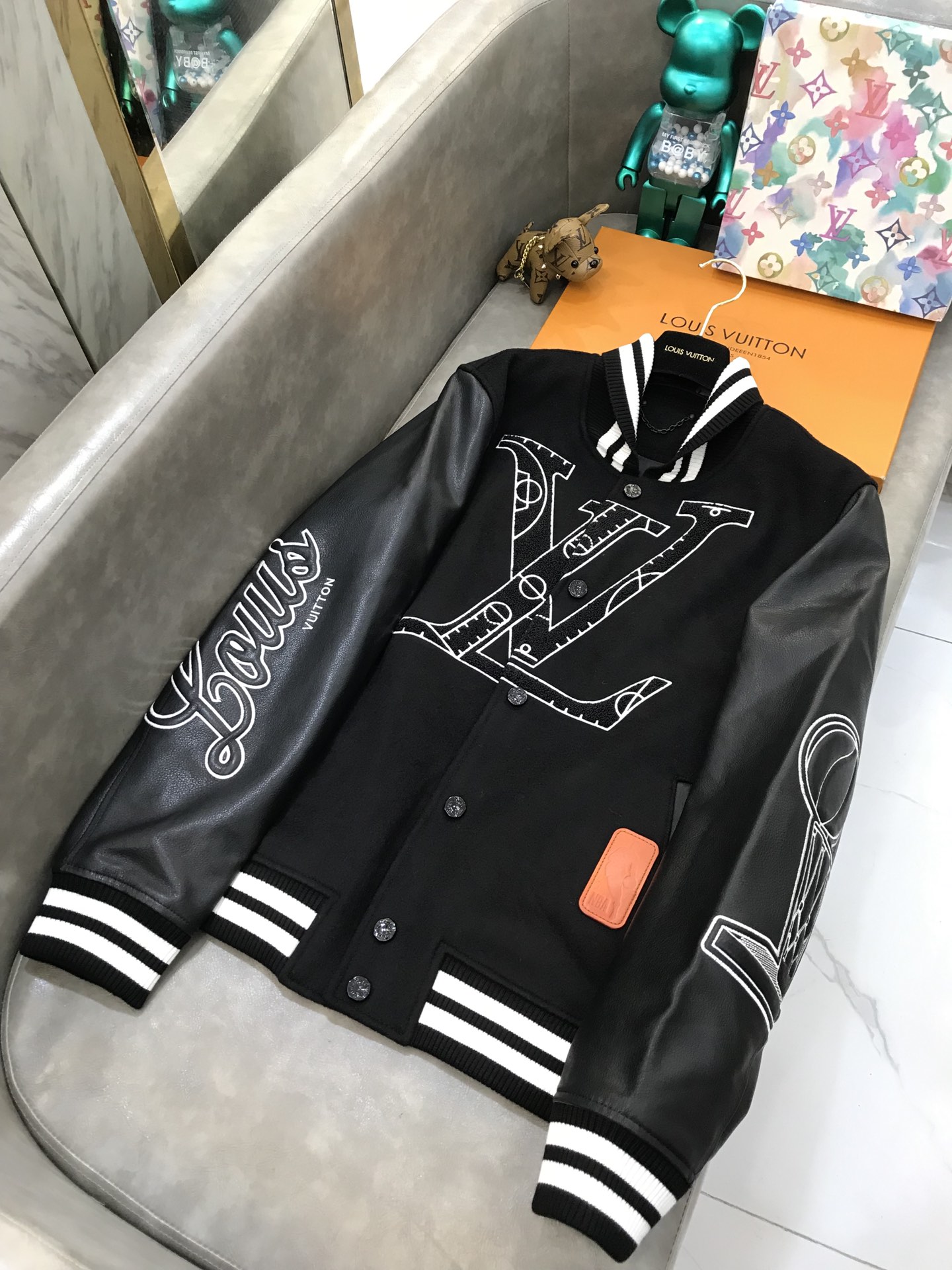 Louis Vuitton & NBA Jacket Leather Basketball