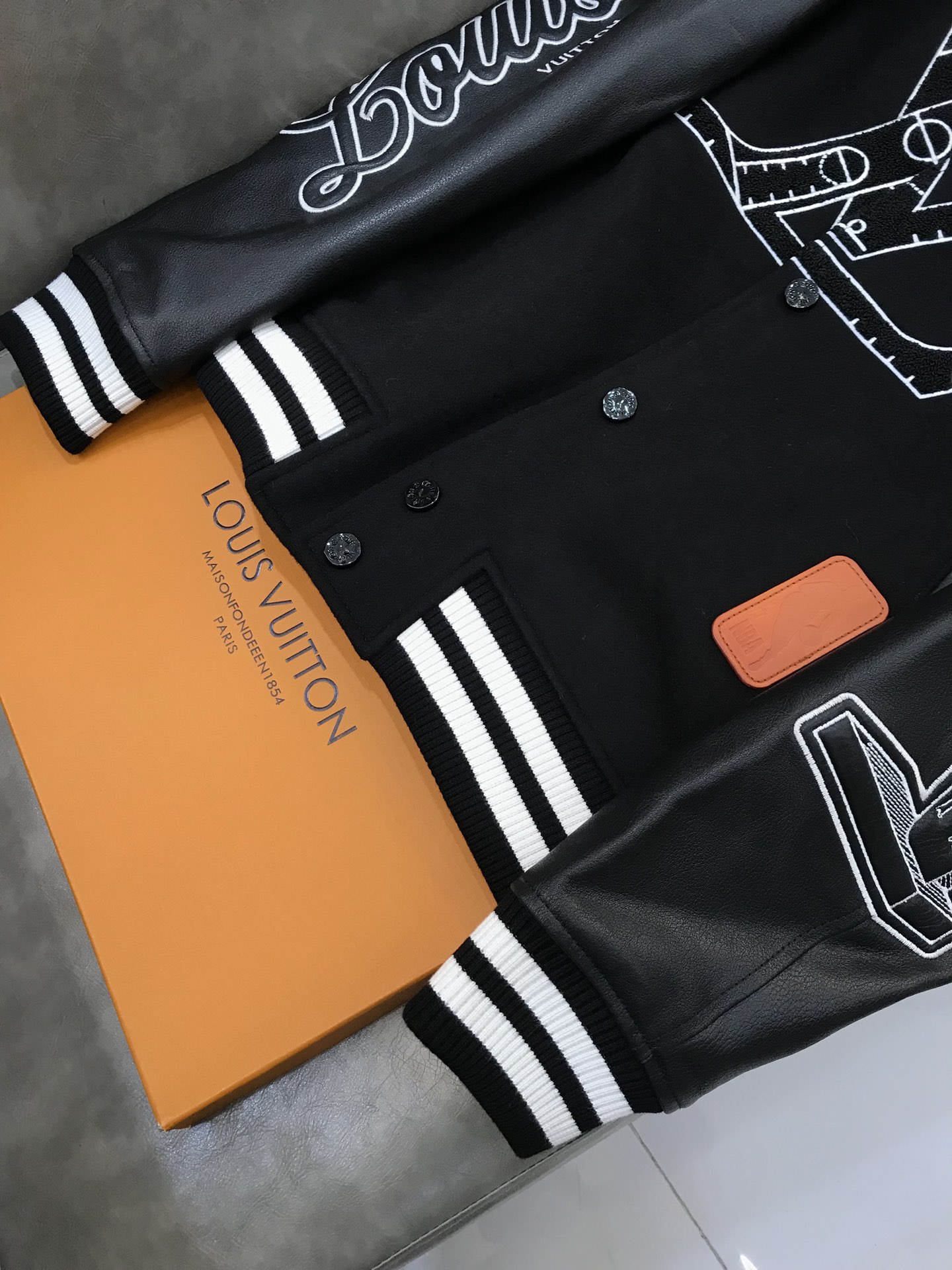 Louis Vuitton & NBA Jacket Leather Basketball