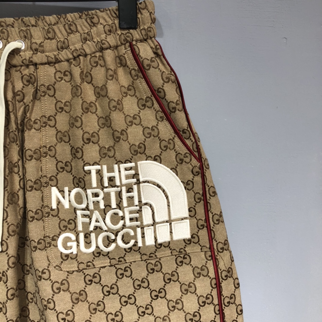 GUCCI X The North Face GG shorts