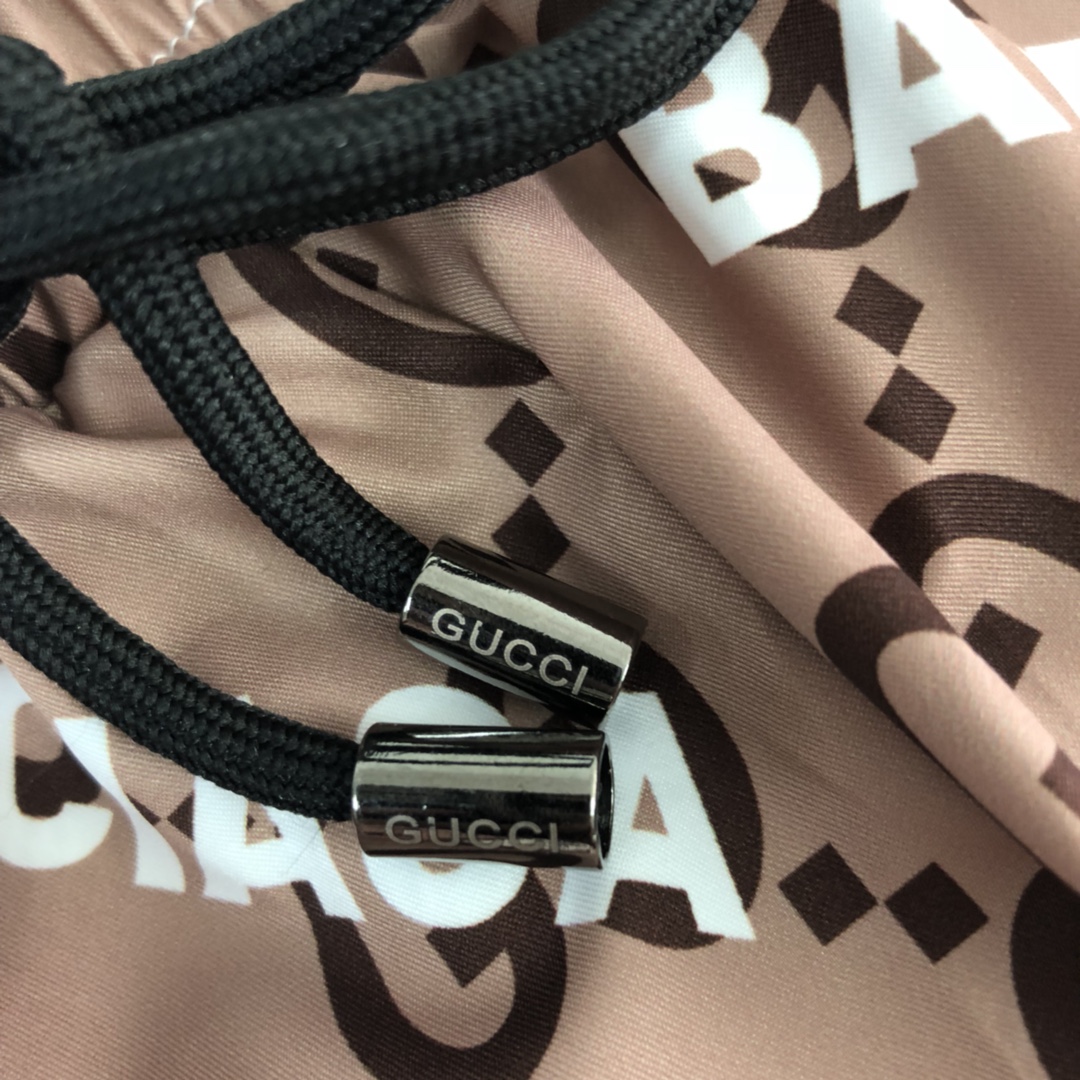 Gucci x Balenciaga ins hot sale beach shorts