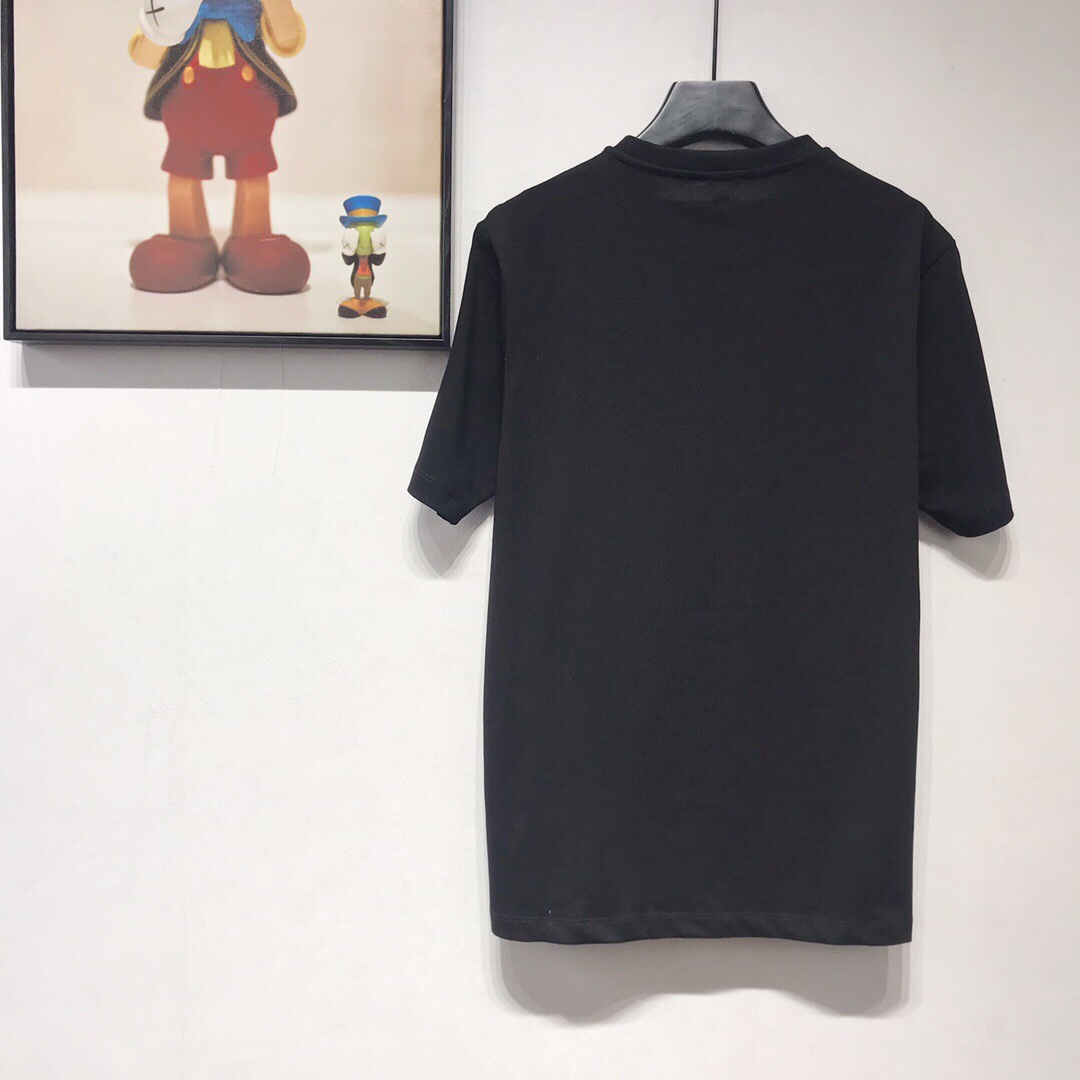 Gucci Printing T-shirt with black