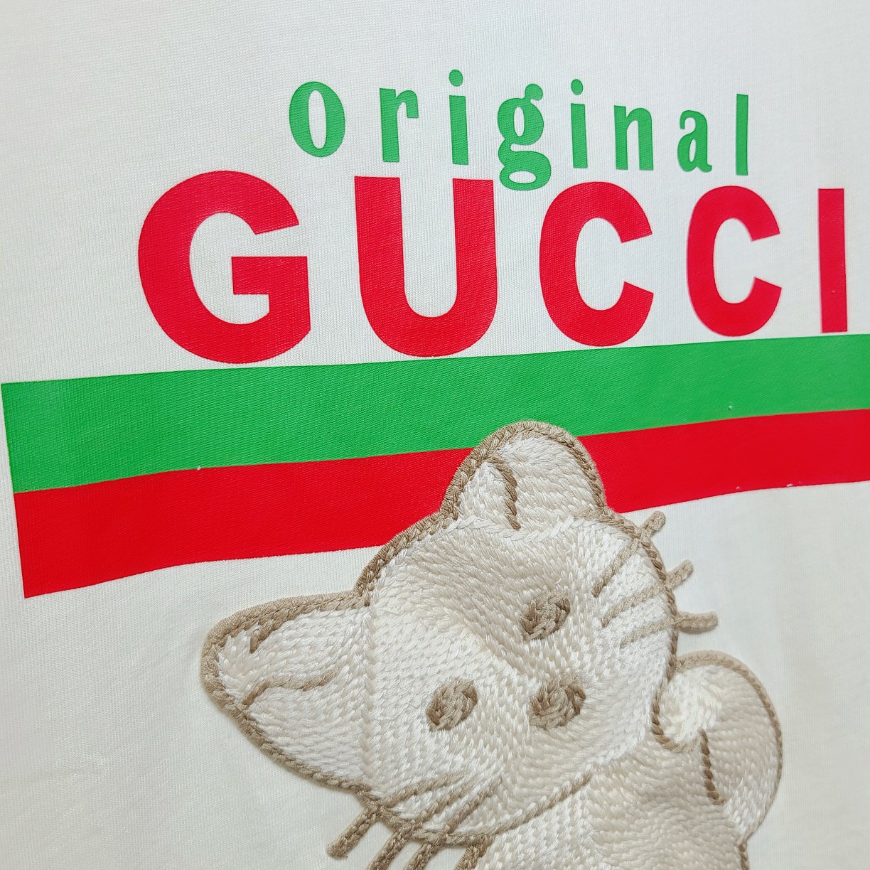 GUCCI Large Cat T-shirt