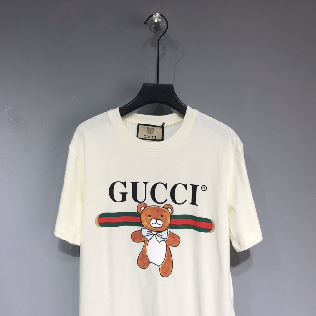 Gucci DOUBLE G Little bear T-Shirt