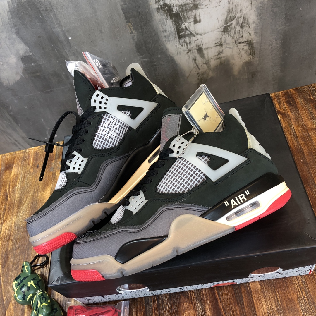 OFF-WHITE X Air Jordan 4 Retro sneaker