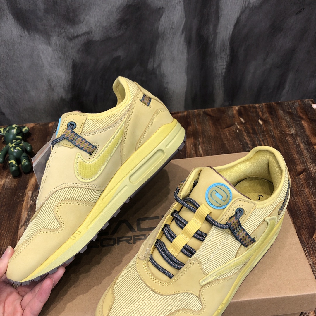 Nike × Travis Scott Sneaker Air Max 1 in Yellow