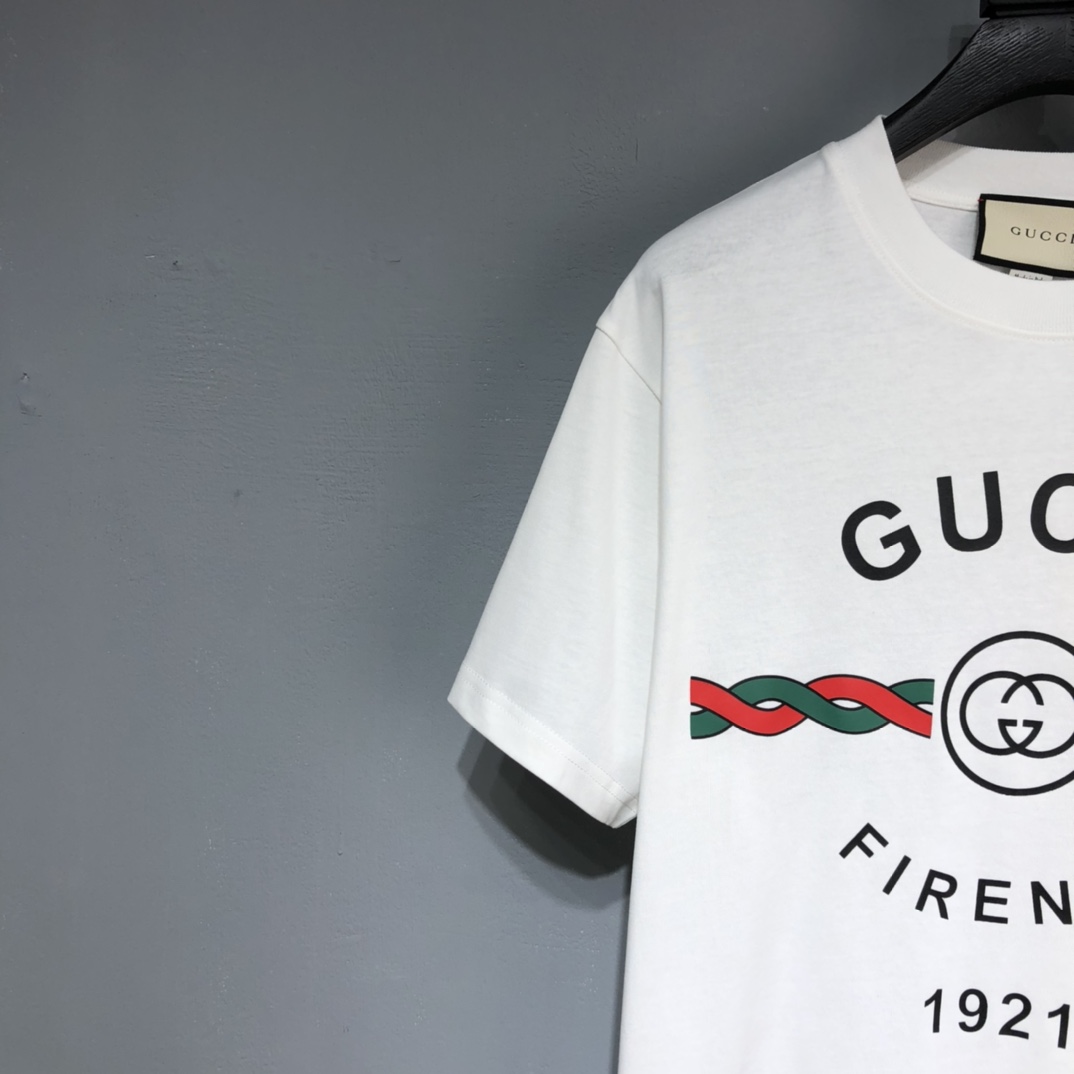 GUCCI 2022SS “Gci Firenze 1921” T-shirt