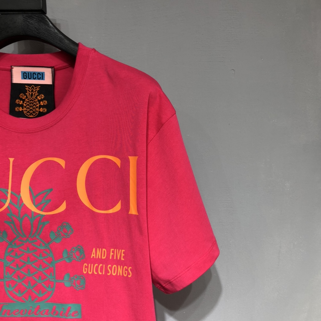 Gucci 2022SS new arrival pineapple T-shirt