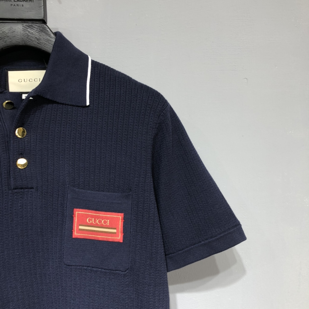 GUCCI 2022SS new arrival GG knitting POLO Shirt