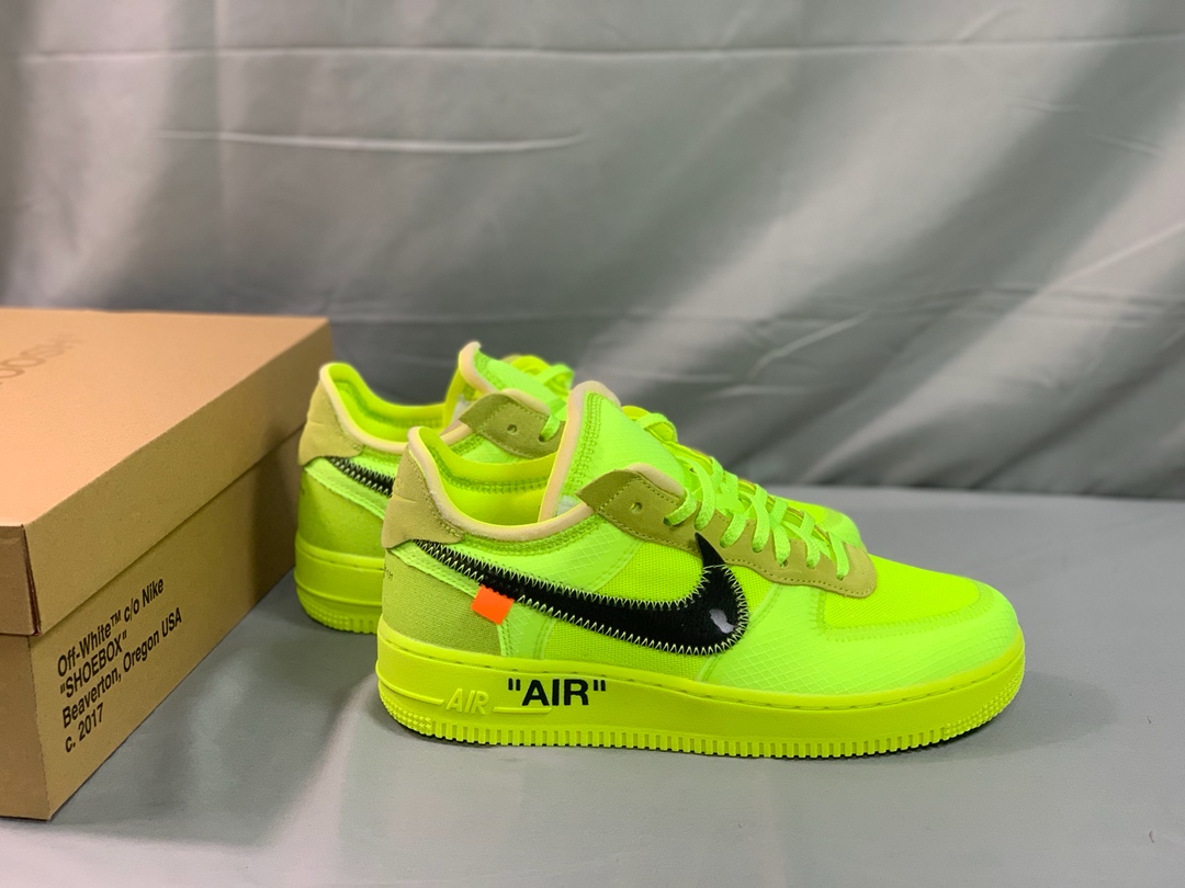 Nike x Off-White Sneaker Air Force 1 in Yellow