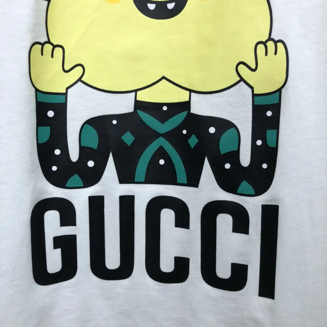 GUCCI * Adidas new printing T-shirt