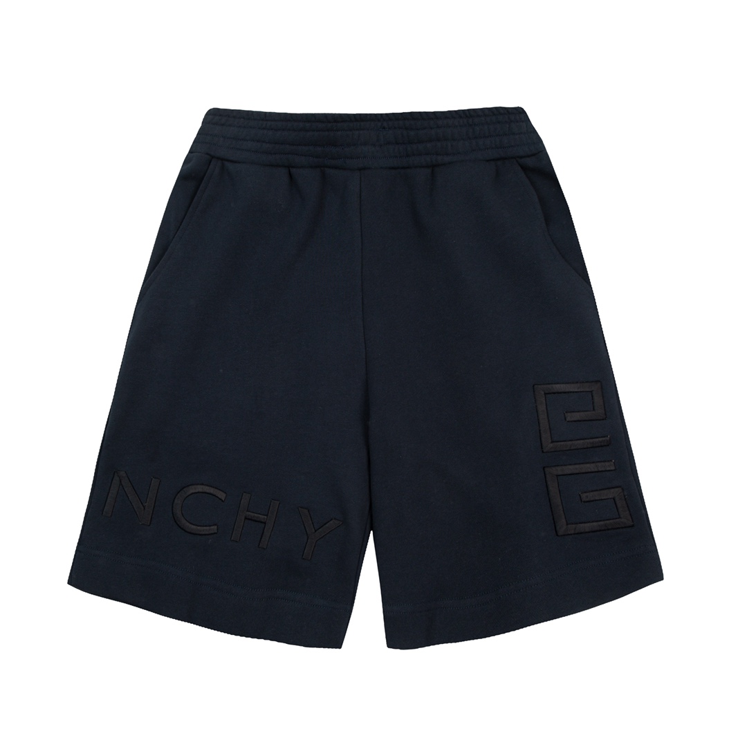 Givenchy top quality embroidery shorts