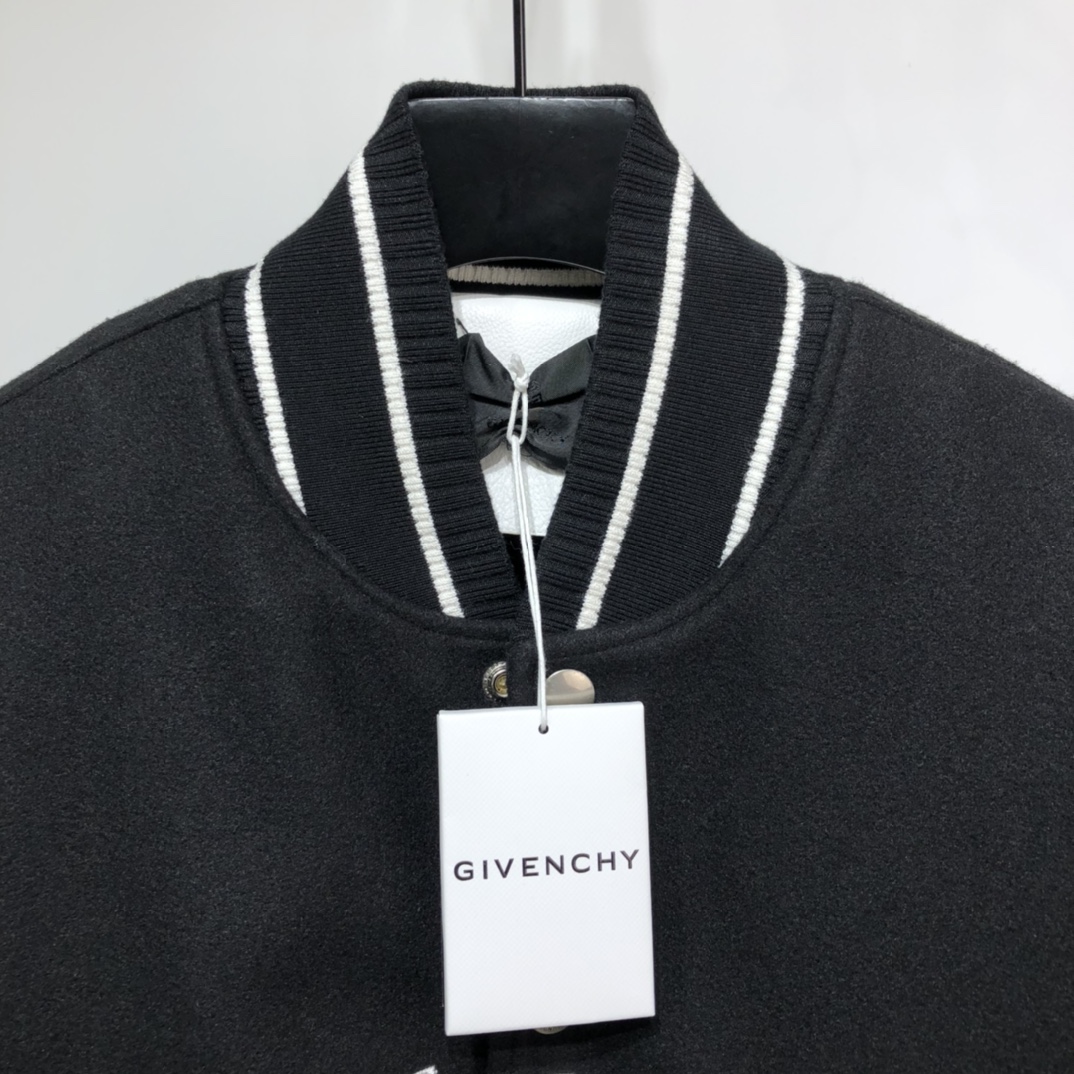 Givenchy Jacket Baseball in Black