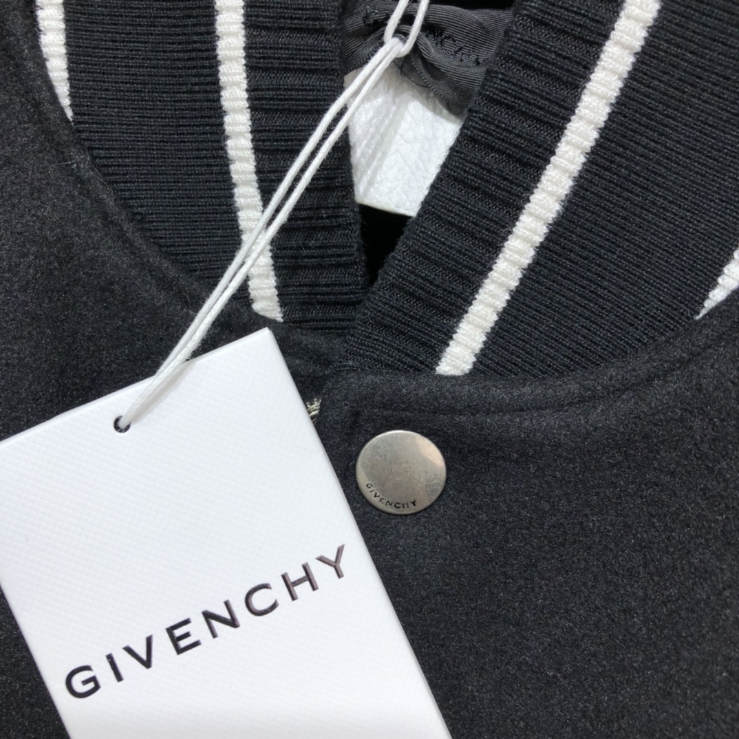 Givenchy Jacket Baseball in Black