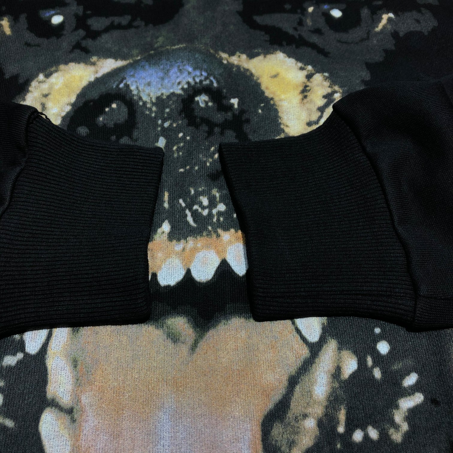 Givenchy Hoodie Rottweiler printed in Black