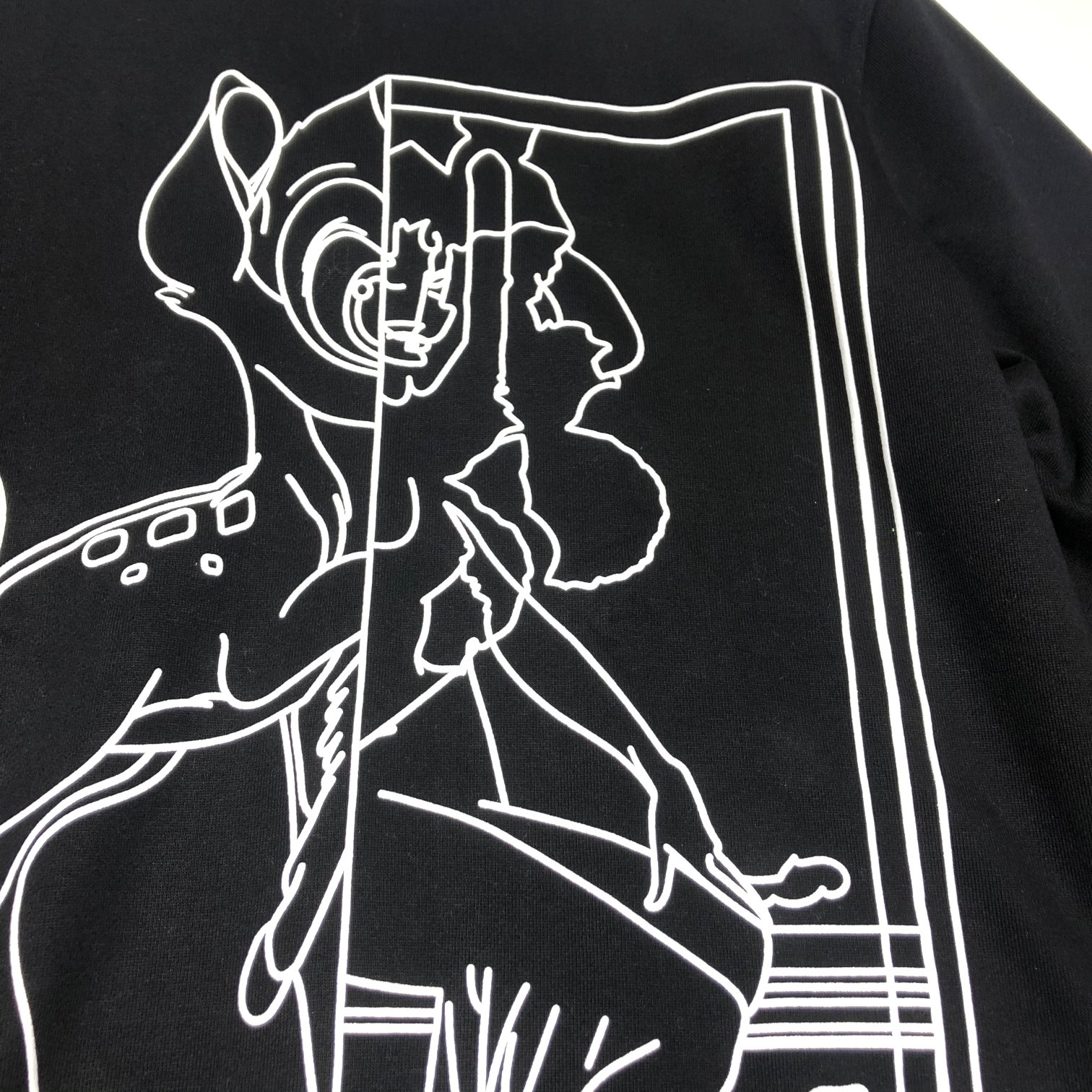 Givenchy Hoodie Rottweiler printed in Black